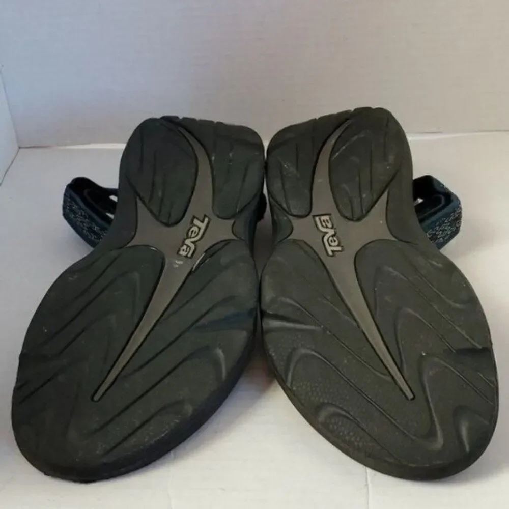 Teva Original Hiking Sandals Shoes Universal Water Sports Blue Men's MAN'S 13